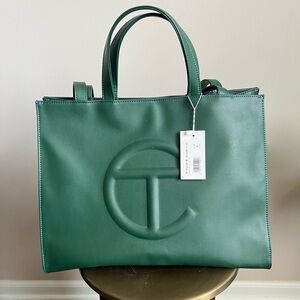 Telfar Medium Shopping Bag - Dark Olive